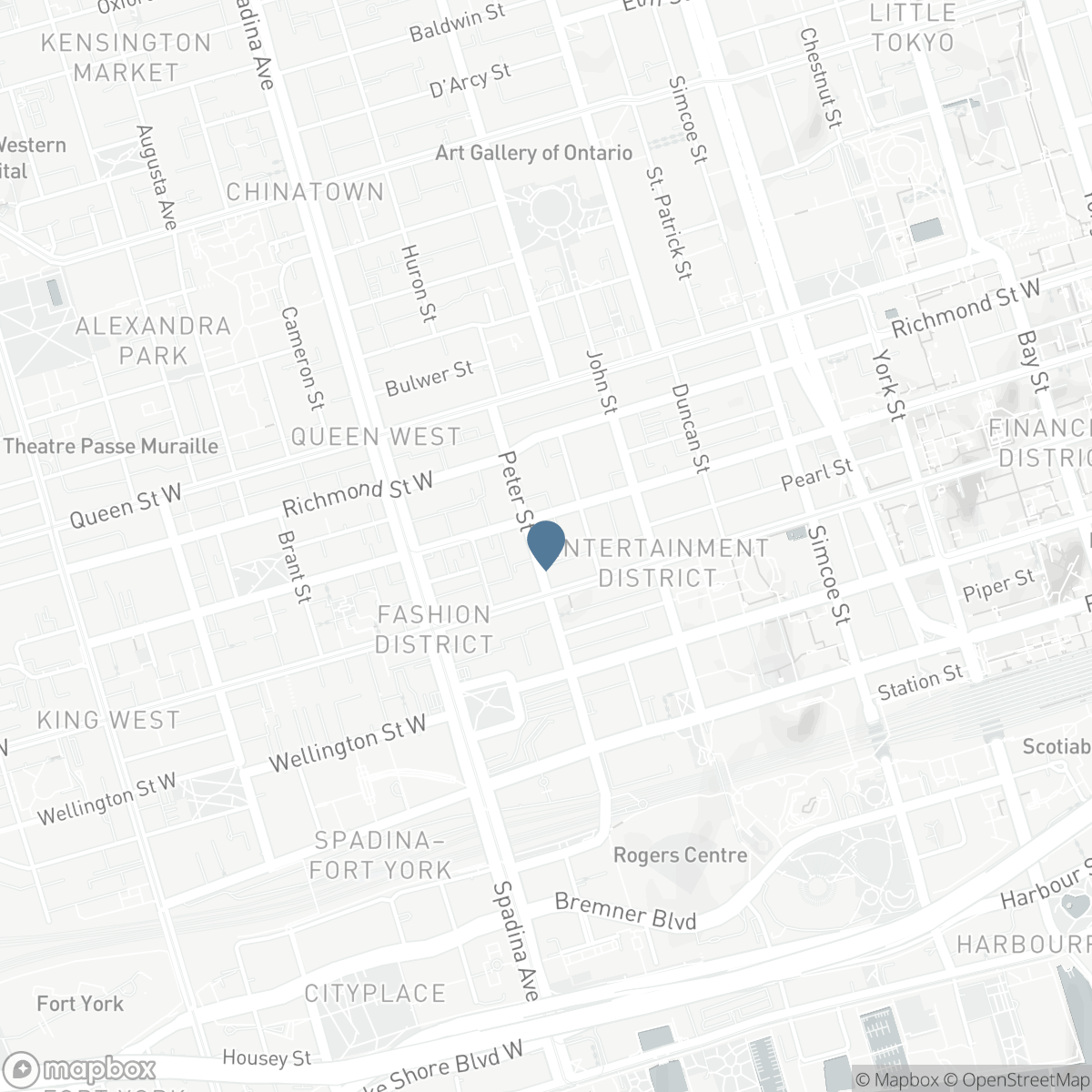 2908 - 87 PETER STREET, Toronto, Ontario M5V 2G4